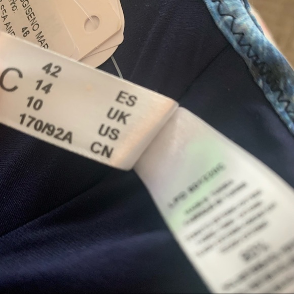 La Perla Sea Anemone Blue Bikini Top - Picture 7 of 7